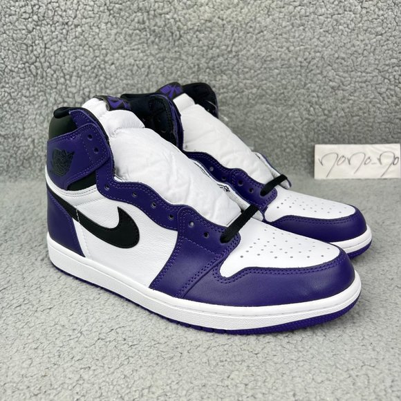 air jordan 1 retro high white purple